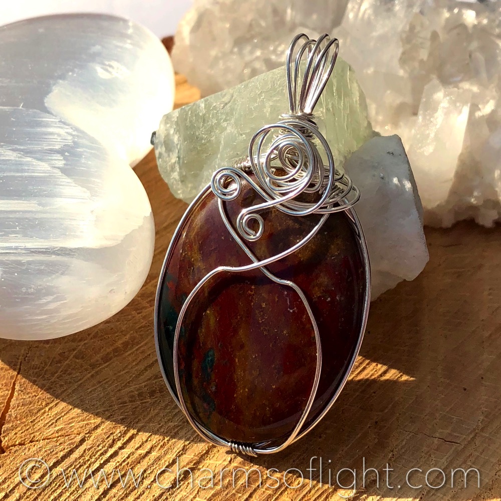 Bloodstone Pendant